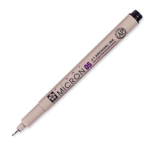 SAKURA Pigma Micron 6 Fineliners,Black - Image 4