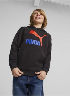 PUMA Classics Logo Printed Boys Hoodie  - Image 1