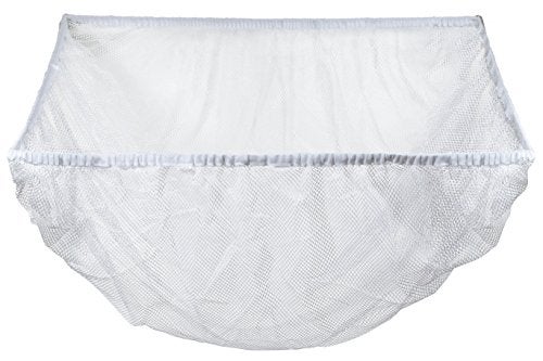 Handy Laundry Jumbo Toy Hammock - Organize stuffed animals or children's toys with the mesh hammock, Looks great with any décor while neatly organizing kid’s toys, Expands to 5.5 feet - White - Image 3