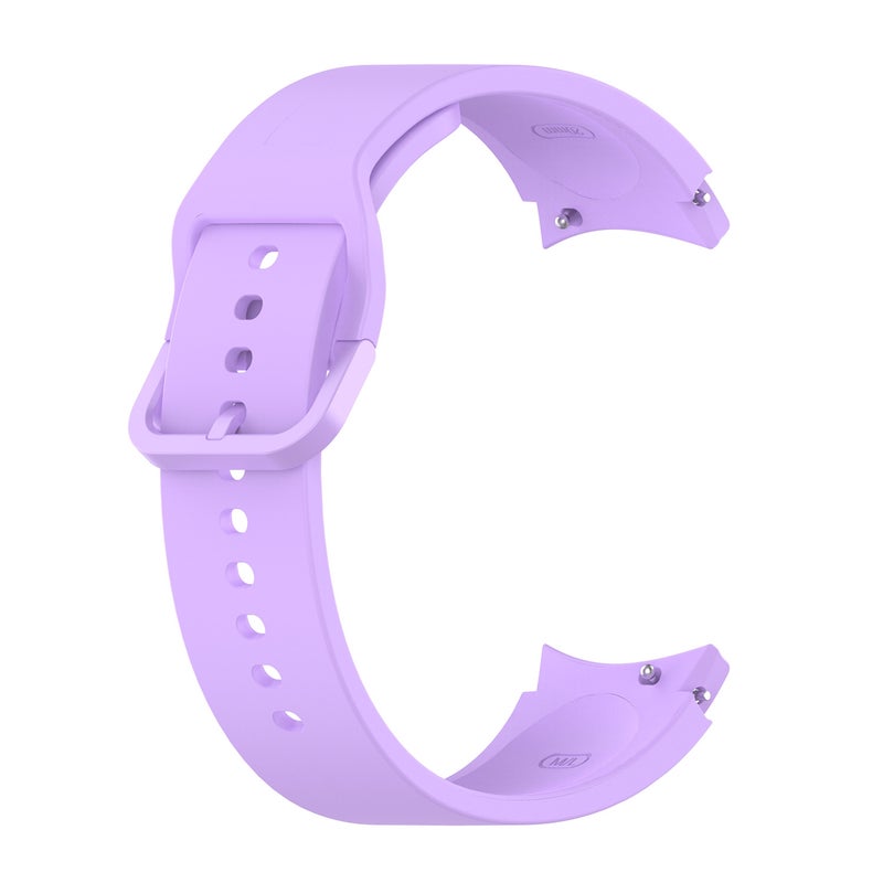 Replacement Strap For Samung Galaxy Watch4 40mm / 44mm Silicone Flat Buckle Watch Band(Purple) - Image 1