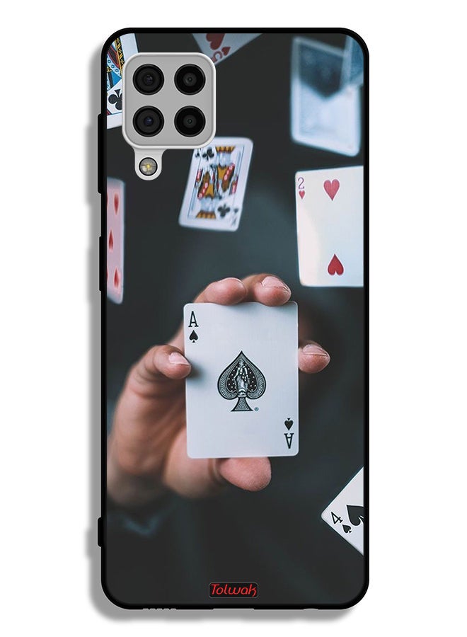 Tolwak Samsung Galaxy A22 4G Protective Case Cover Cards - Image 1