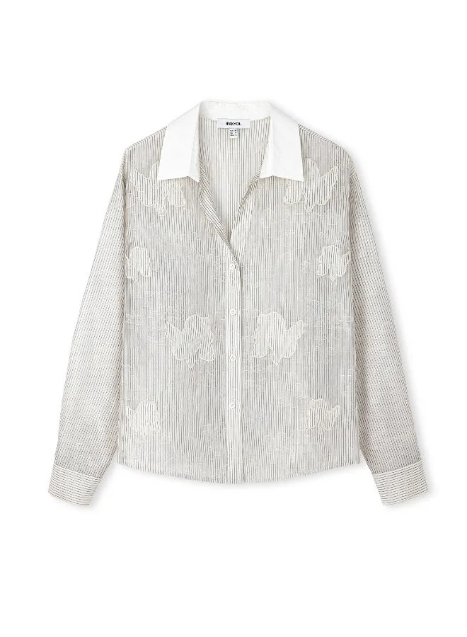 Ipekyol  Regular Fit Appliqued Shirt for Women | Best Price UAE