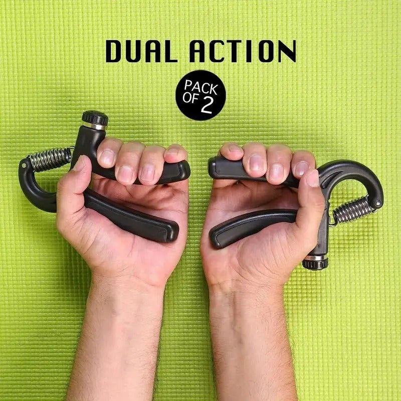 PETO Hand Grip Strengthener Grip Adjustable Resistance Hand Gripper, gripper , forearm veins, Finger Exerciser, Finger Stretcher, Grip Ring Stress Relief Grip Ball For Athletes, Boyfriend Gift - Image 4