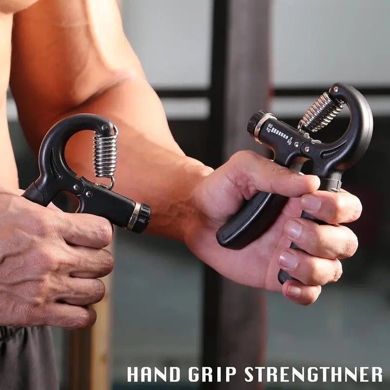 PETO Hand Grip Strengthener Grip Adjustable Resistance Hand Gripper, gripper , forearm veins, Finger Exerciser, Finger Stretcher, Grip Ring Stress Relief Grip Ball For Athletes, Boyfriend Gift - Image 2