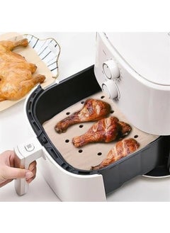 Toyfest Disposable Perforated Air Fryer Baking Paper 20 cm x 20 cm - 100 Pieces  - Image 2