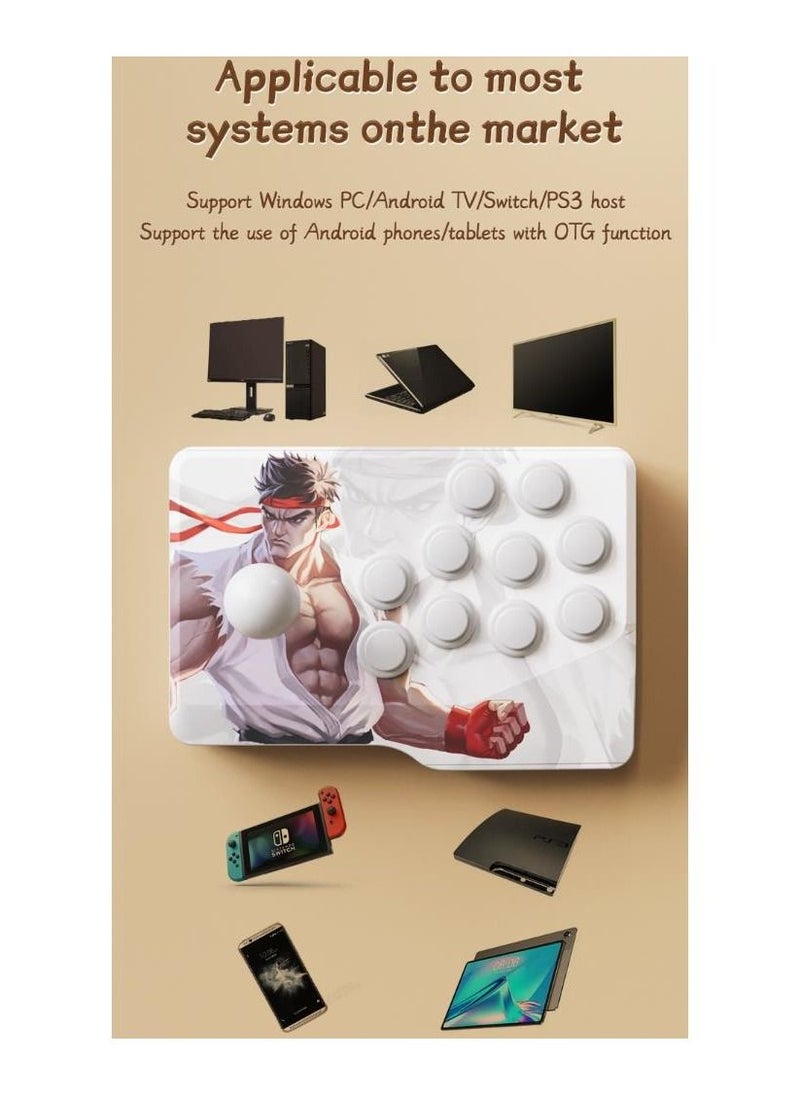Generic - وحدة تحكم ألعاب فيديو بدقة 4K HD، وحدات تحكم لاسلكية مزدوجة 2.4G، عصا ألعاب فيديو للتوصيل والتشغيل، 15000 لعبة مدمجة، وحدة تحكم ألعاب محمولة باليد - Image 1