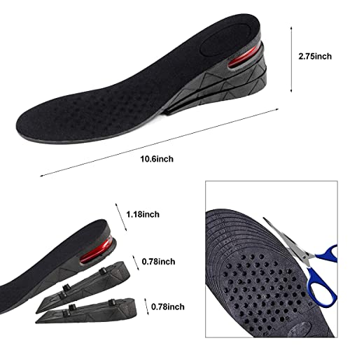 Futurekart Height Increasing Insoles for Men and Women With Air Pad Adjustable (1 Pair) - Image 2