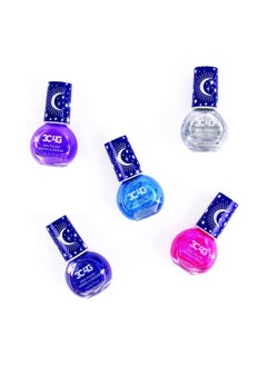 Celestial 5pk Nail Polish Hexagon-makeup 10039