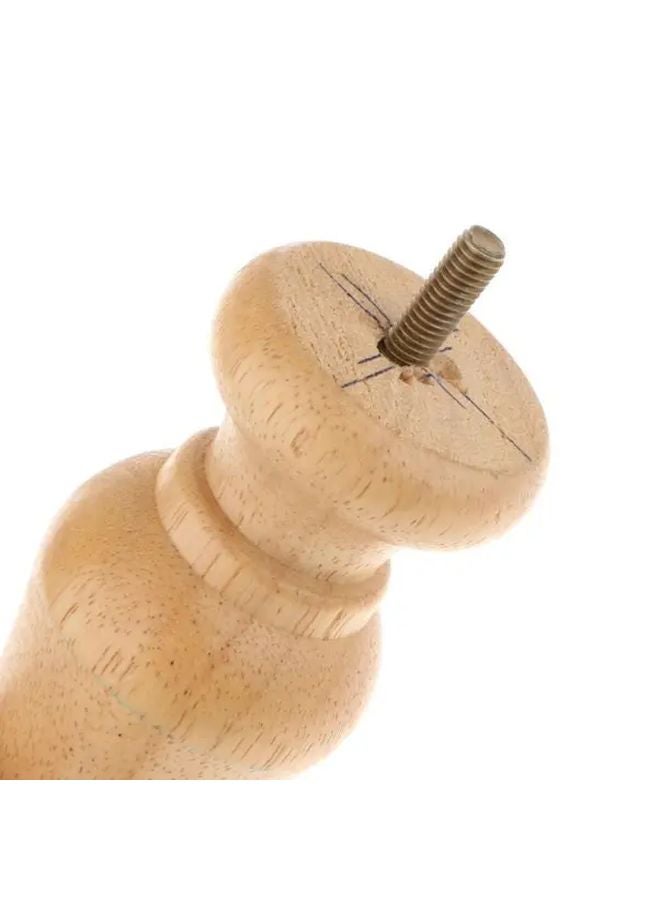 Burlywood Wood Sofa Legs Unique Irregular Shape Furniture Supports Replacement - Image 5