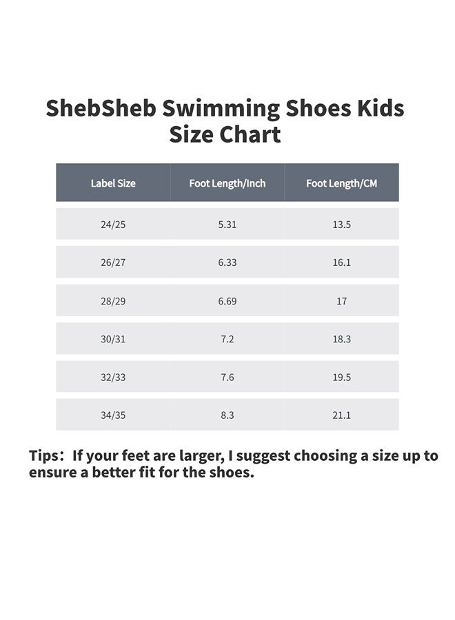 Swimming Water Shoes Kids for Girls Boys Outdoor Quick Dry Barefoot Aqua Socks for Sport Beach Swim Surf - Image 5