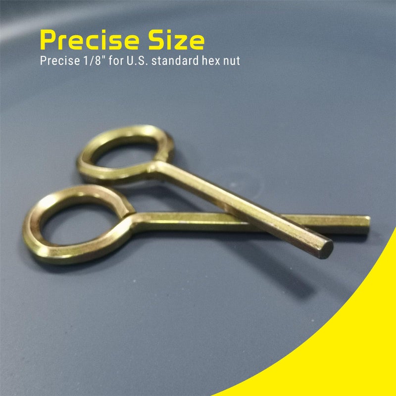 Siwil 1/8" Standard Hex Dogging Key, Allen Key Sets Wrench Fit on Keychain Push Bar Panic Exit Device Key - 5 Pack - Image 3