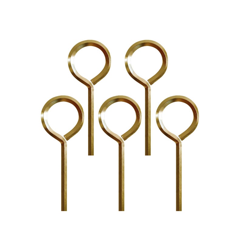 Siwil 1/8" Standard Hex Dogging Key, Allen Key Sets Wrench Fit on Keychain Push Bar Panic Exit Device Key - 5 Pack - Image 1