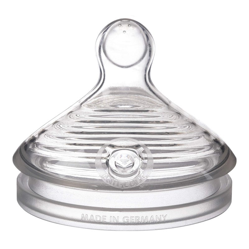 NUK Simply Natural Slow Flow Bottle Nipples - Image 1