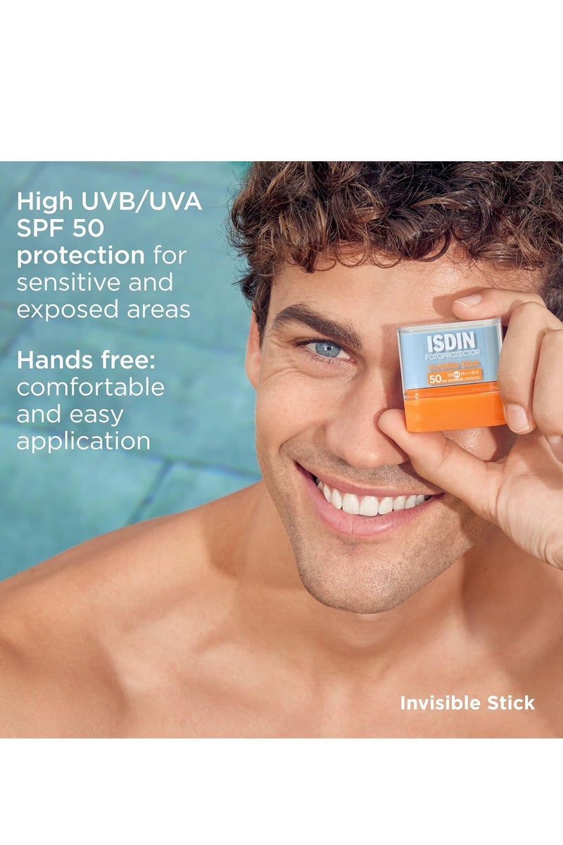 Isdin Fotoprotector Invisible Stick SPF50 + 10g - Image 3