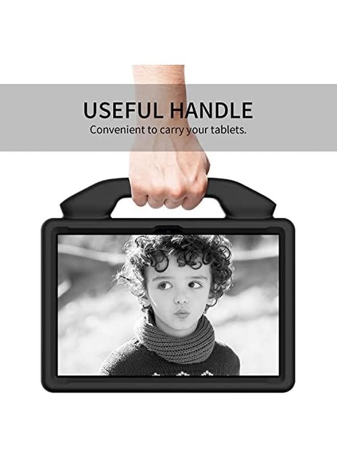 erorex Kids Case For Huawei Matepad T10 9.7" (2020) Agr L09 Agr W09 Matepad T10S 10.1" (2020) Ags3 L09 Ags3 W09 Eva Lightweight Durable Shockproof Handlecover With Foldable Stand Black  - Image 3