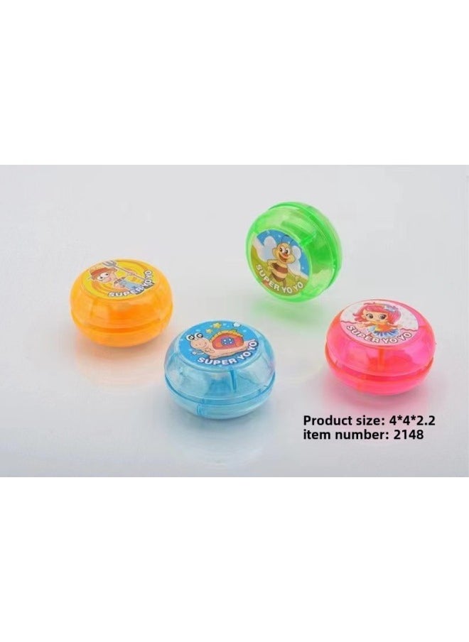 Gift Cable Yo-yo Yo-yo Football Basketball Smiley Face Expression Egg Game Machine Ball Children's Toy Cross-border-Color:Yo-Yo: 2148  - Image 1