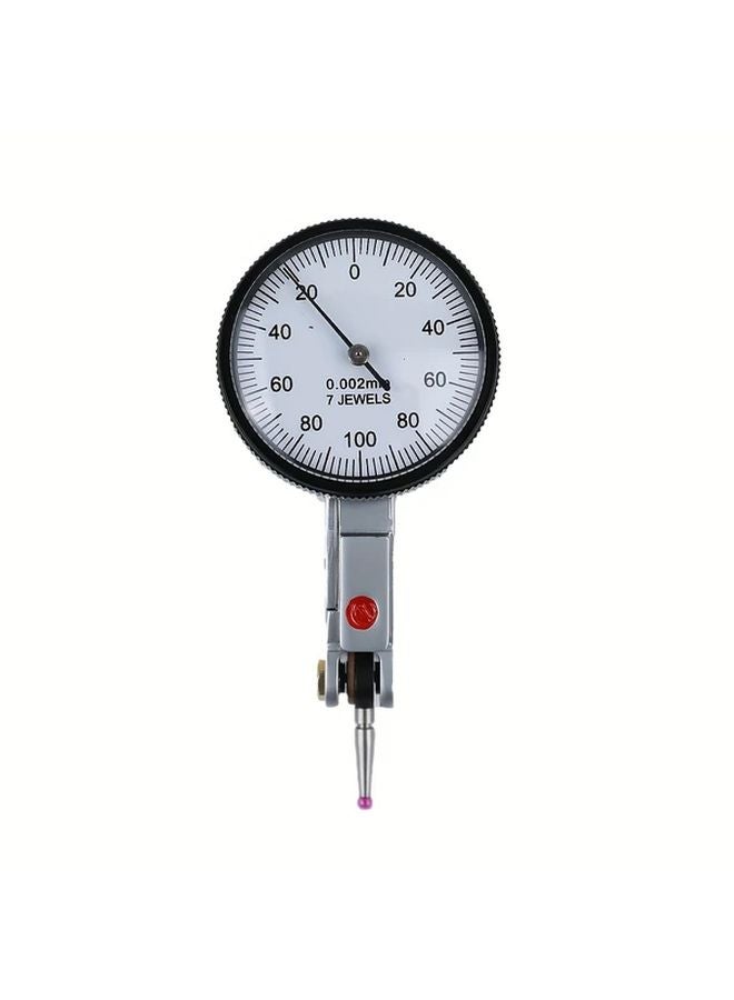 0 0 2 ملم ميكرومتر بمؤشر قراءة طلبية مقياس بمؤشر صناعي عالي الجودة مقبض مريح - Image 5