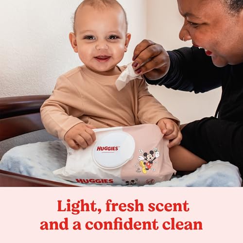 Huggies Simply Clean Fresh Scent Baby Wipes, 11 Flip-Top Packs (704 Wipes Total), Packaging May Vary - Image 2