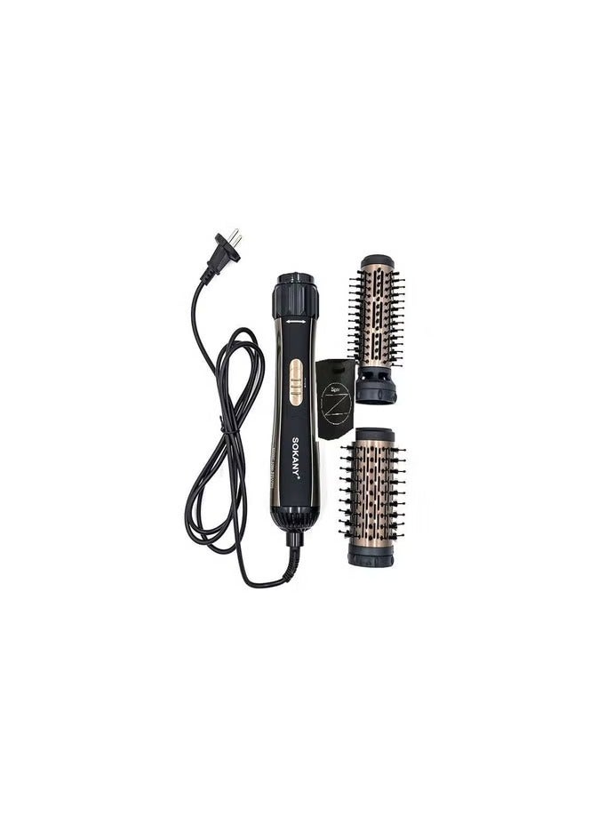 sokany Sokany 1x2 Rotating Hair Dryer Brush 1000W Hair Styling Brush SD-903 with 1 Year Warranty  - Image 2