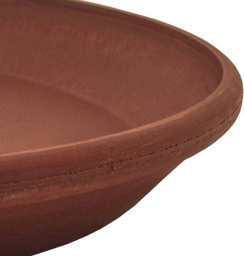 PSW Arcadia Garden Products 12-Inch Terra Cotta Plant Saucer - Image 3