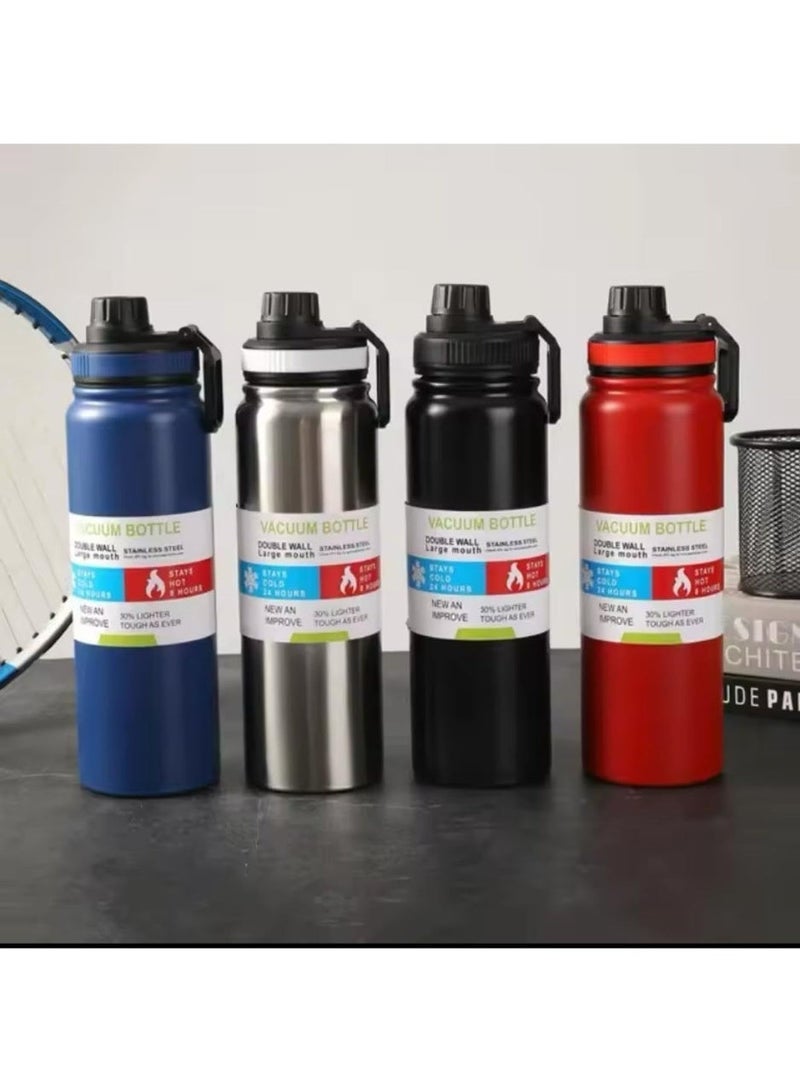 يو شوب زجاجة حرارية معزولة من يو شوب بتفريغ الهواء الستانلس ستيل سعة 1000 مل مانعة للتسرب وخالية BPA مياه رياضية للقهوة والشاي للسفر للحفاظ على المشروبات ساخنة أو باردة - Image 5