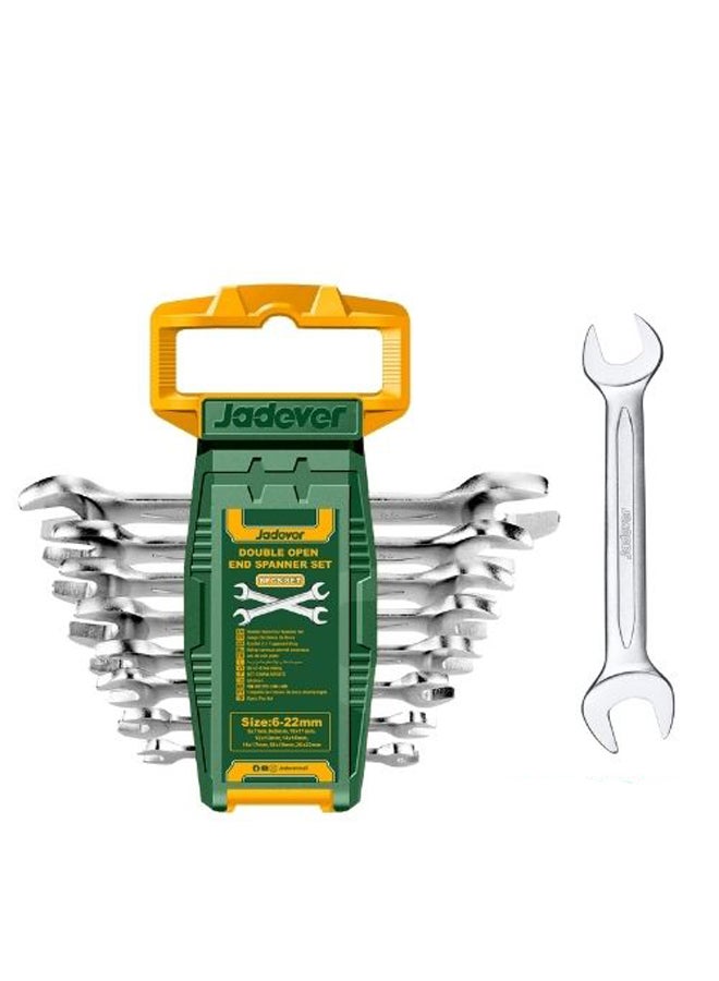 Jadever Double Open End Spanner Set 8Pcs 6-22Mm Jdds2208 - Image 1