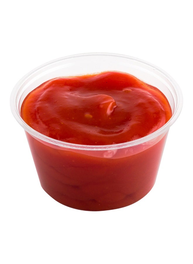 Restaurantware Basic Nature 3 Ounce Sauce Cups, 3000 Condiment Cups - Lids Sold Separately, Disposable, Clear PLA Plastic Portion Cups, For Samples, Sauces, Or Toppings  - Image 2