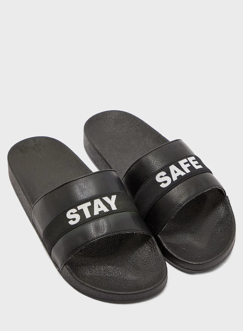 Seventy Five STAY' 'SAFE' Slides