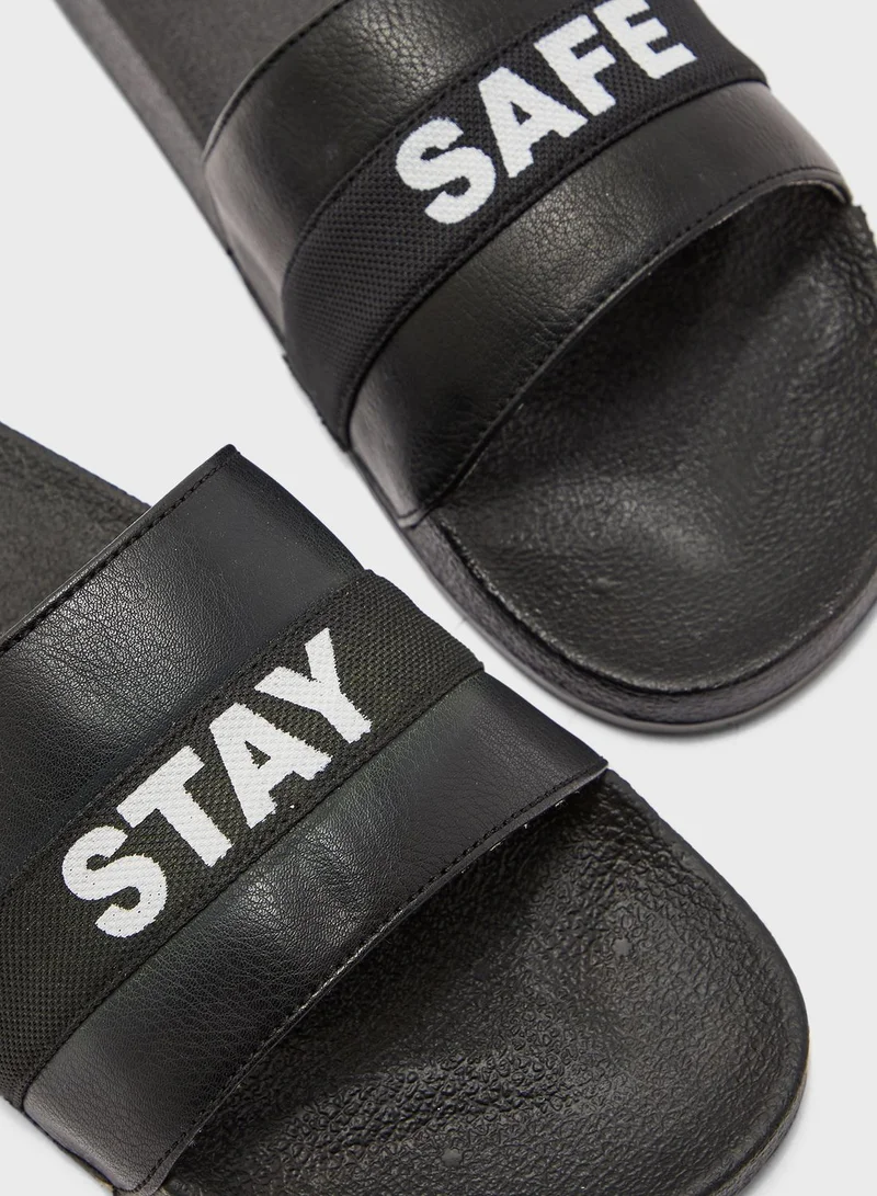 Seventy Five STAY' 'SAFE' Slides