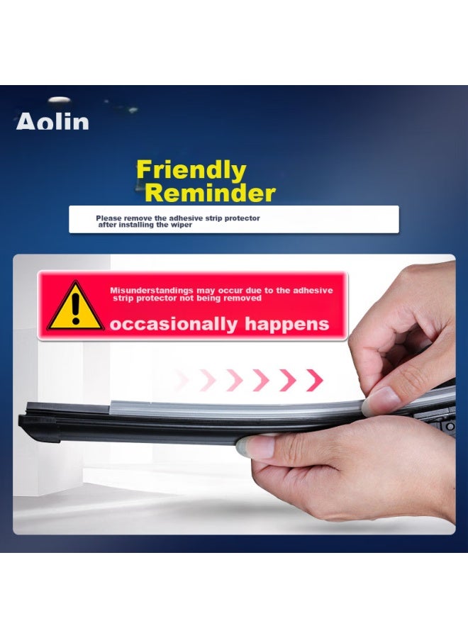 AOLIN Aolin Windshield Wipers For Gac Trumpchi Yiyao/trumpchi E9, Wiper Blades For E9 Pro Max/zongshi/guangjun Edition  - Image 2