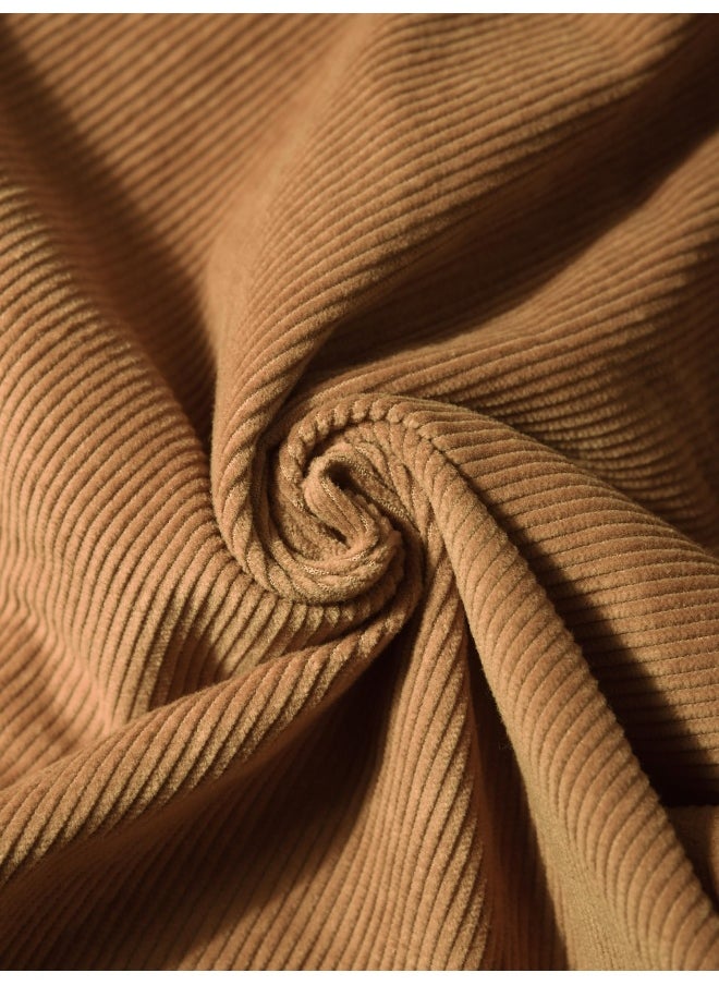 Beyoung Golden Brown  Shacket for Men  - Image 3
