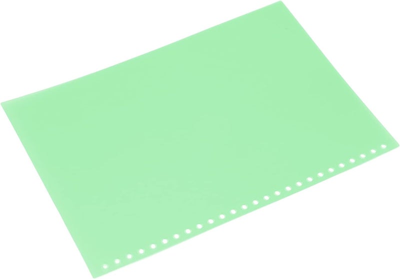 50pcs B5 B5 Translucent Cover Waterproof Paper Roll for Report Documents (Green) - Image 5