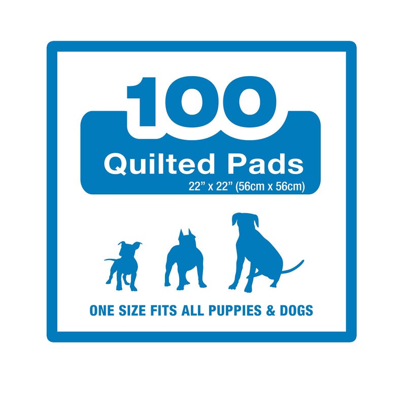 Four Paws Pet Select Pee Pee Pads for Dogs and Puppies 100 Count Standard: 22" x 22" - Image 3