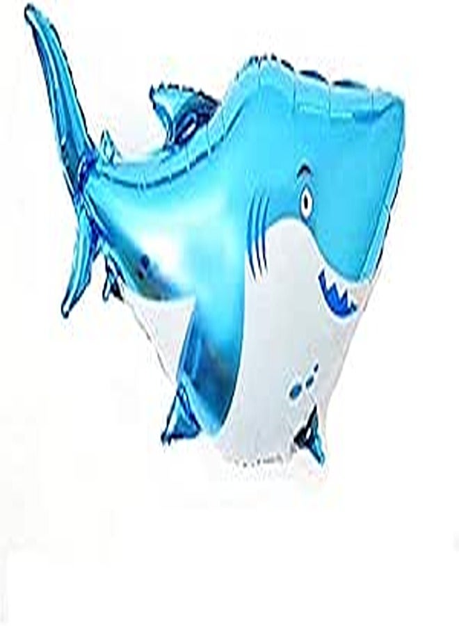 5pcs/lot Cartoon Mini Shark Animal Shaped Aluminum Foil Balloon Children Birthday Toy Party Wedding Decoration