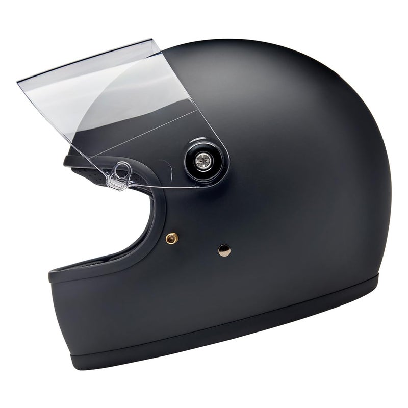 Biltwell Gringo S ECE R22.06 Motorcycle Helmet Flat Black Medium - Image 2
