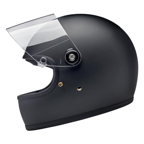 Biltwell Gringo S ECE R22.06 Motorcycle Helmet Flat Black Medium - Image 1