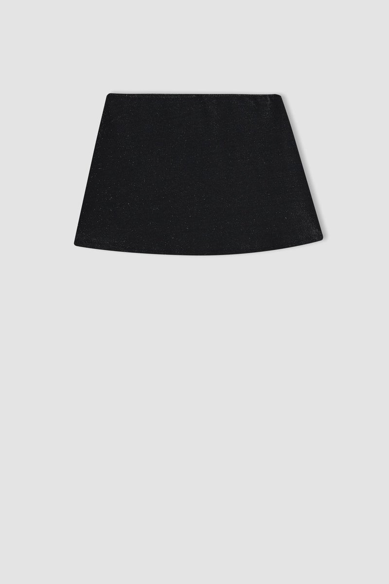 DeFacto Woman Fall in Love Shiny Fabric Mini Beach Skirt  - Image 1