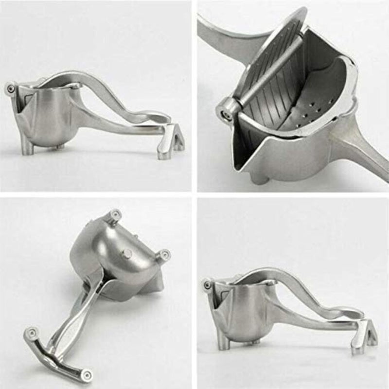 JANNYRO Aluminium Manual Hand Juicer for Fruits Hand Press Metal Lime Juicer Machine Manual Fruit Squeezer Citrus Orange Juicer Instant Heavy Duty Multipurpose For All Fruits Ergonomic Handle Design - Image 2