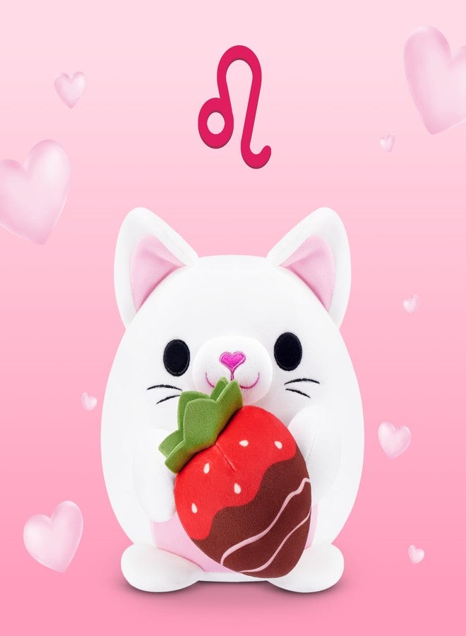 Snackles Valentine’s Edition 8-Inch Plush Toy (Kitten with Strawberry Chocolate) by ZURU - Ultra-Soft Stuffed Animal with Valentine’s Accessory, Collectible for Kids, Tweens, Teens & Gifting - Image 4