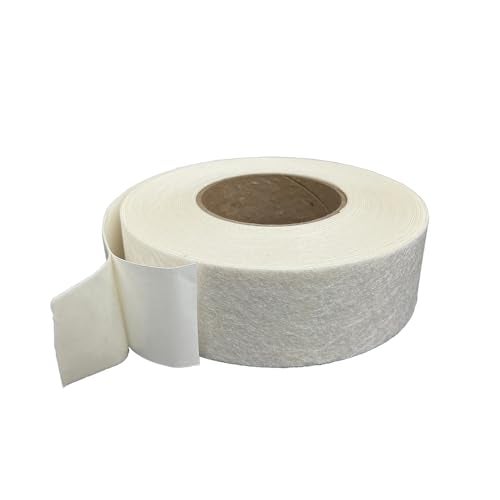 AMES Peel & Stick Seam Tape - 2” x 50’ Roll, Grey - Contouring, High-Strength Self-Adhesive Tape Perfect for Concrete, Metal, Wood and More - Made in The USA - Image 1