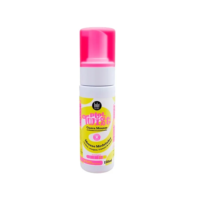 لولا من ريو Plot Twist Guava Styling Mousse for Curly Hair 150 mL