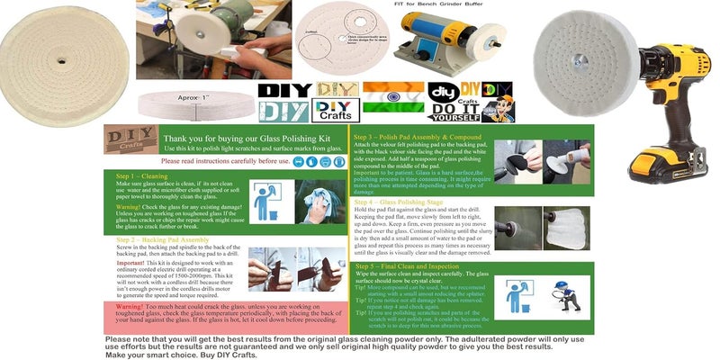 DIY Crafts 5 Pcs 3 Buffing Polish Wheel Spiral Stitched Buffing Polish Wheel Bench Grinder Polishing Wheel Layers Spiral Stitched Buffing Wheel Metal PPack of 5 Pcs 3 Buffing Polish Wheel - Image 4