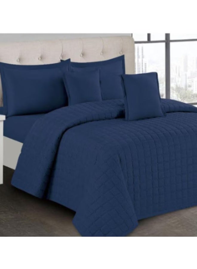 4-piece compressed twin bed sheet set – 170x230cm duvet cover with 140x200+30cm fitted sheet, in an elegant design that gives your room a luxurious touch - Image 2