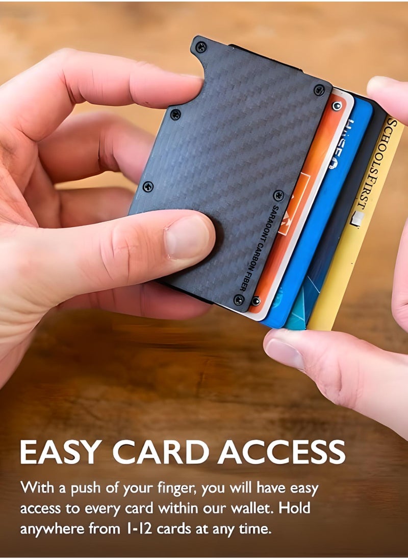 Carbon fiber Credit card holder money clip wallet - pzsku/Z71E81E03E15E807E3ACFZ/45/_/1709233581/49541139-59f2-4eb6-ac70-49d67832c99a
