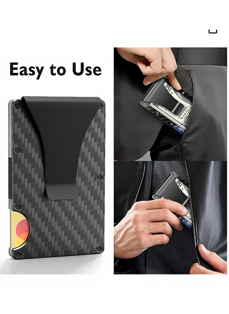 Carbon fiber Credit card holder money clip wallet - pzsku/Z71E81E03E15E807E3ACFZ/45/_/1709233587/a01c30c6-273a-4232-aa63-ed4e2a48aa88