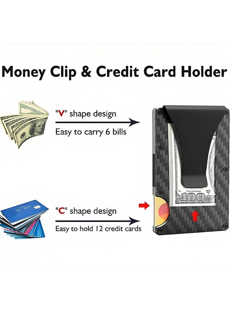 Carbon fiber Credit card holder money clip wallet - pzsku/Z71E81E03E15E807E3ACFZ/45/_/1709233599/d16baeb2-0500-4458-9bf4-094a77ab9f03