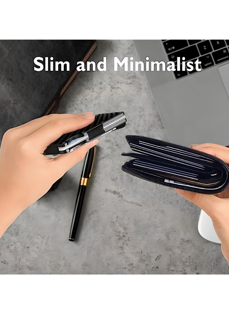 Carbon fiber Credit card holder money clip wallet - pzsku/Z71E81E03E15E807E3ACFZ/45/_/1709233601/c7e9f09b-1f31-47be-9572-a93bc229390f