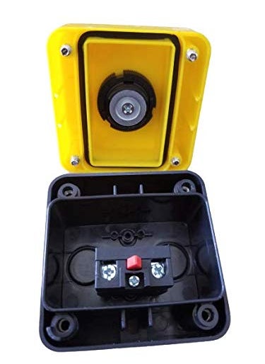 POWER Power Emergency Stop Switch Push Button NC Element with box Switch Push Button  - Image 2