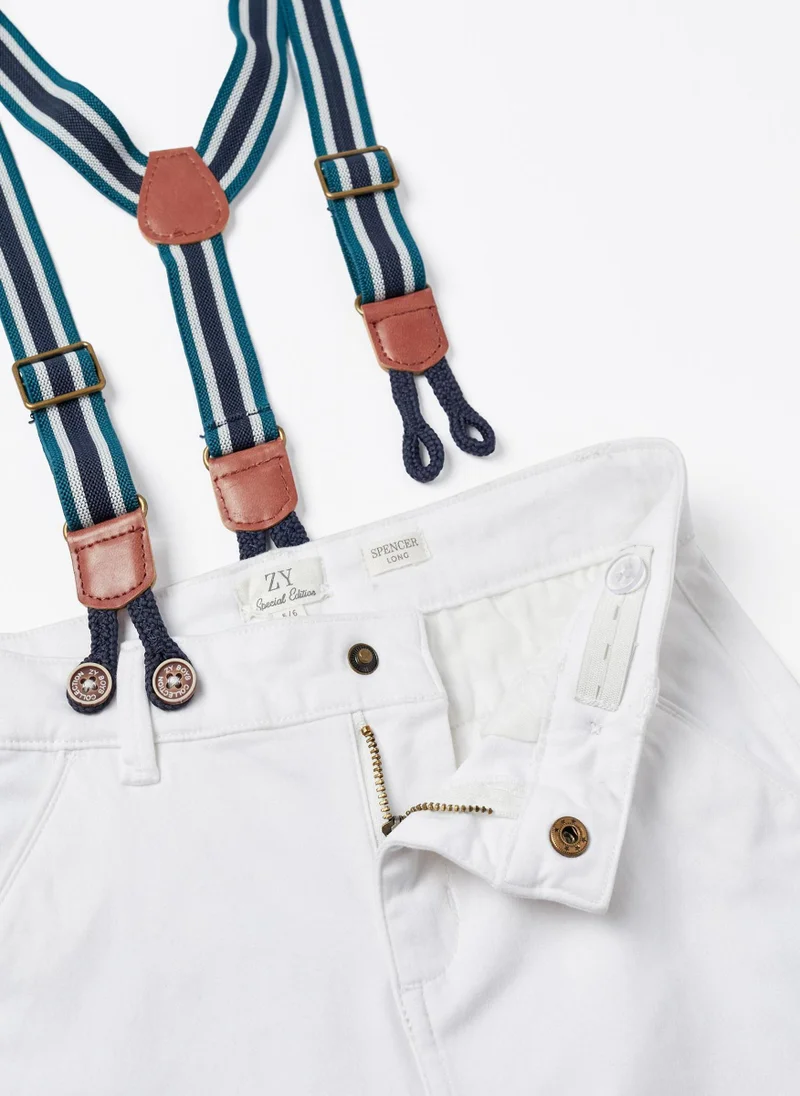 Zippy Shorts with Braces for Boys