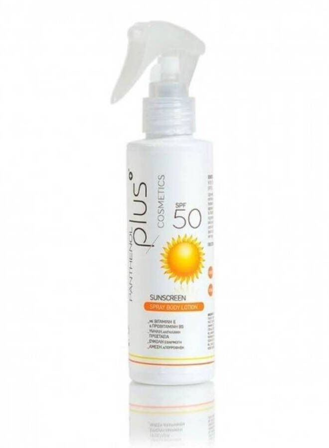 Panthenol sunscreen spray lotion 50 SPF 125ml